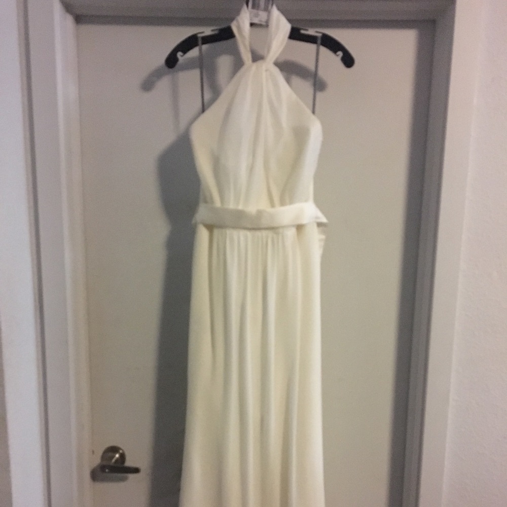 Vera wang long white dress